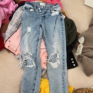Frame Denim Le Original Distressed Jeans